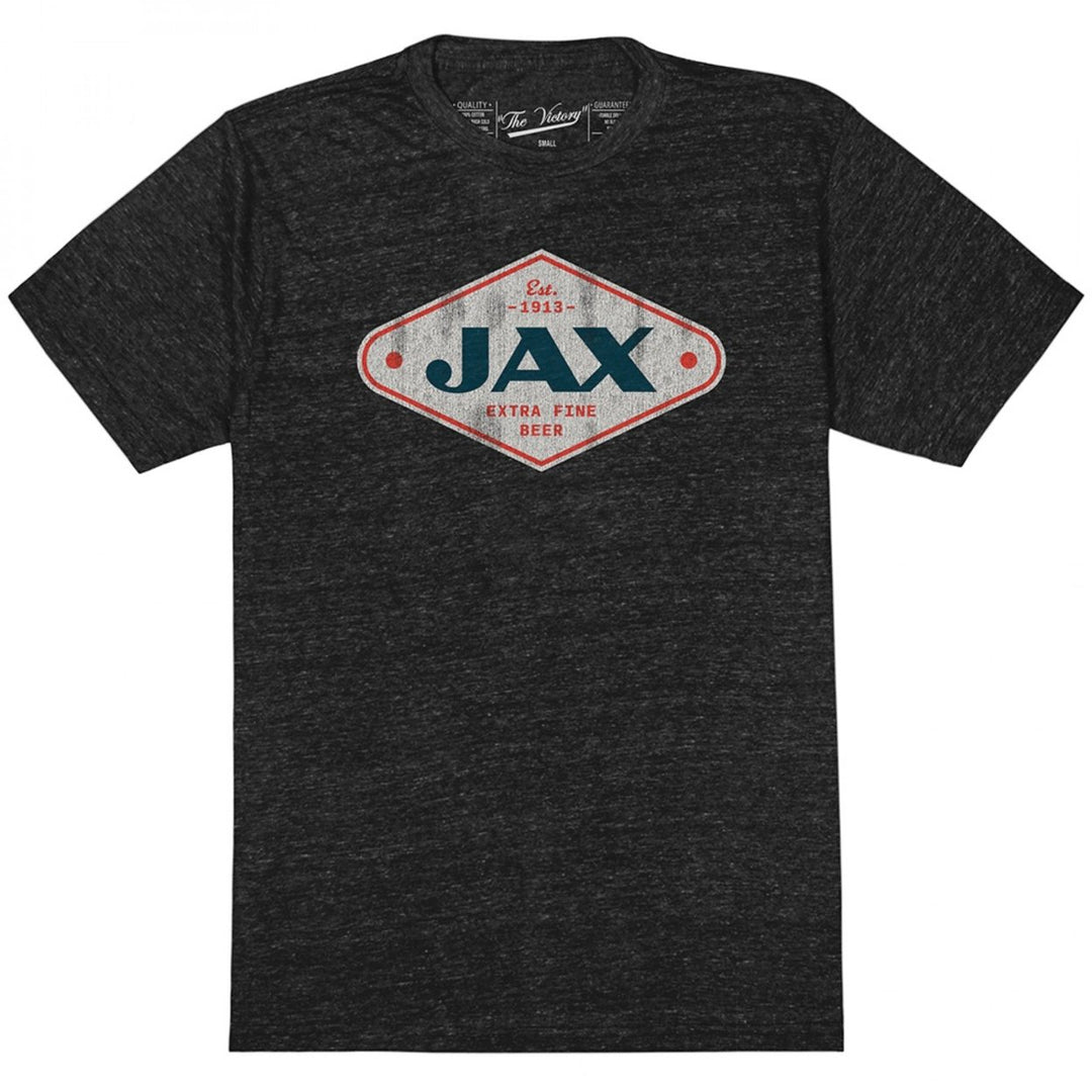 Jax Beer Logo Retro Style T-Shirt Image 1