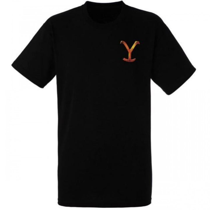 Yellowstone Dutton Ranch Sunburst Logo T-Shirt Image 2