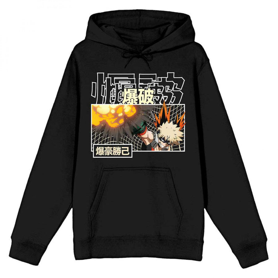 My Hero Academia Bakugo Katsuki Bakuhatsu Pull Over Hoodie Image 1