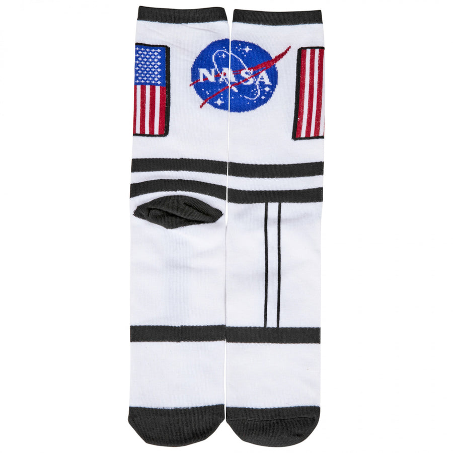 NASA Space Shuttle Crew Socks Image 1