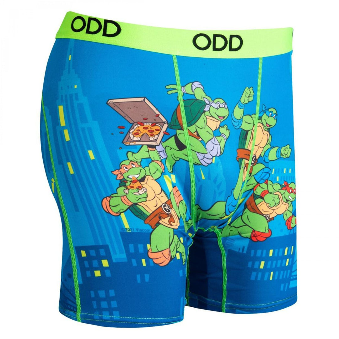 Teenage Mutant Ninja Turtles Classic Style Print Mens Boxer Briefs Image 4