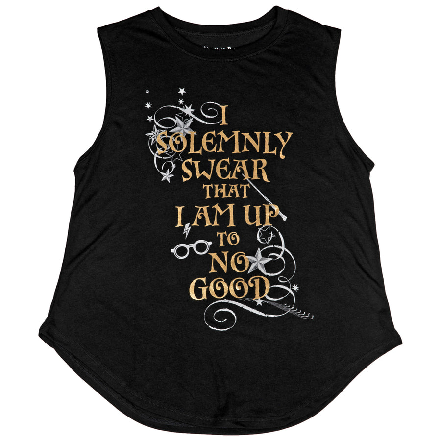 Harry Potter I Solemnly Swear That I Am Up To No Good Juniors Tank Top Image 1