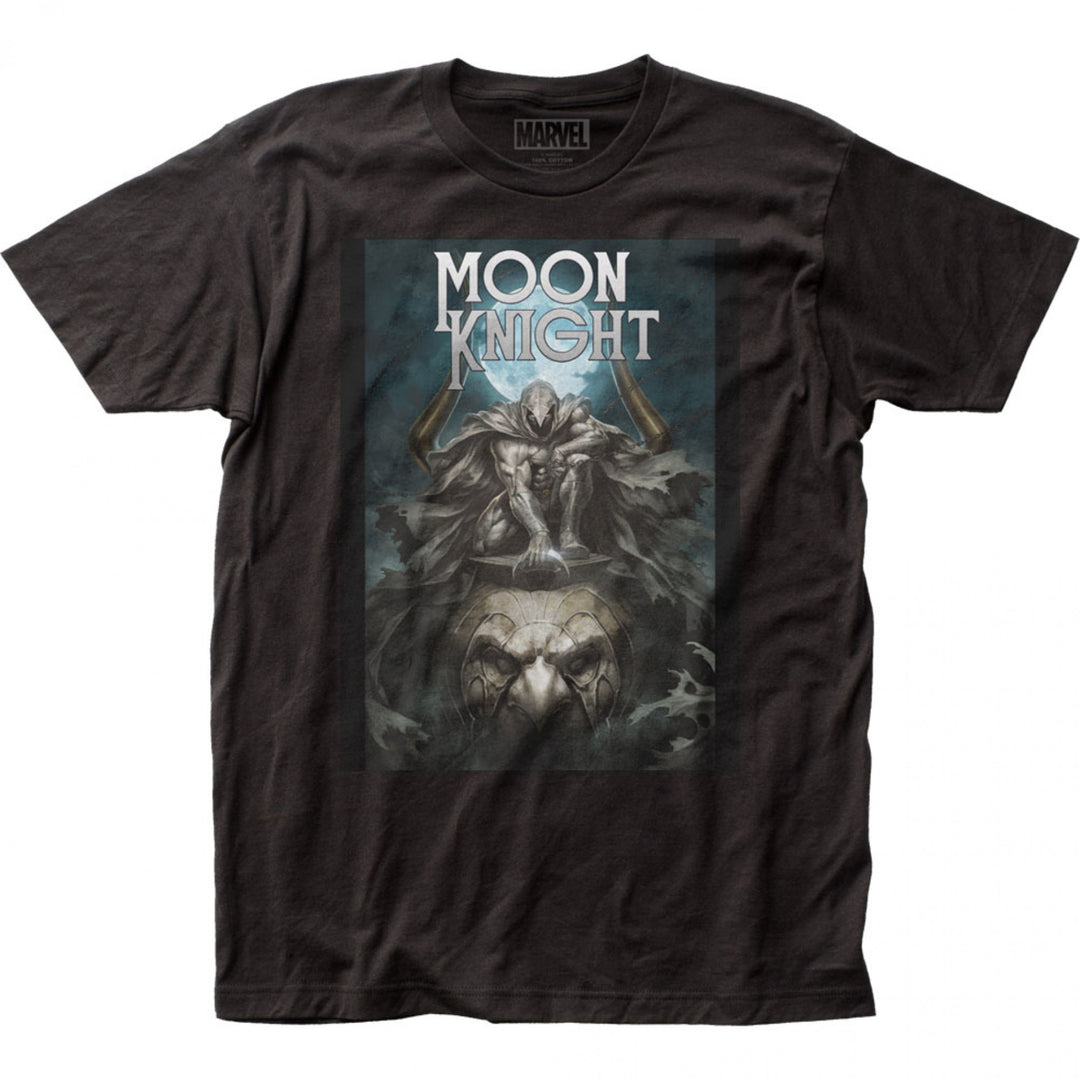 Marvel Studios Moon Knight Series 200 Comic Cover Mens T-Shirt Image 1