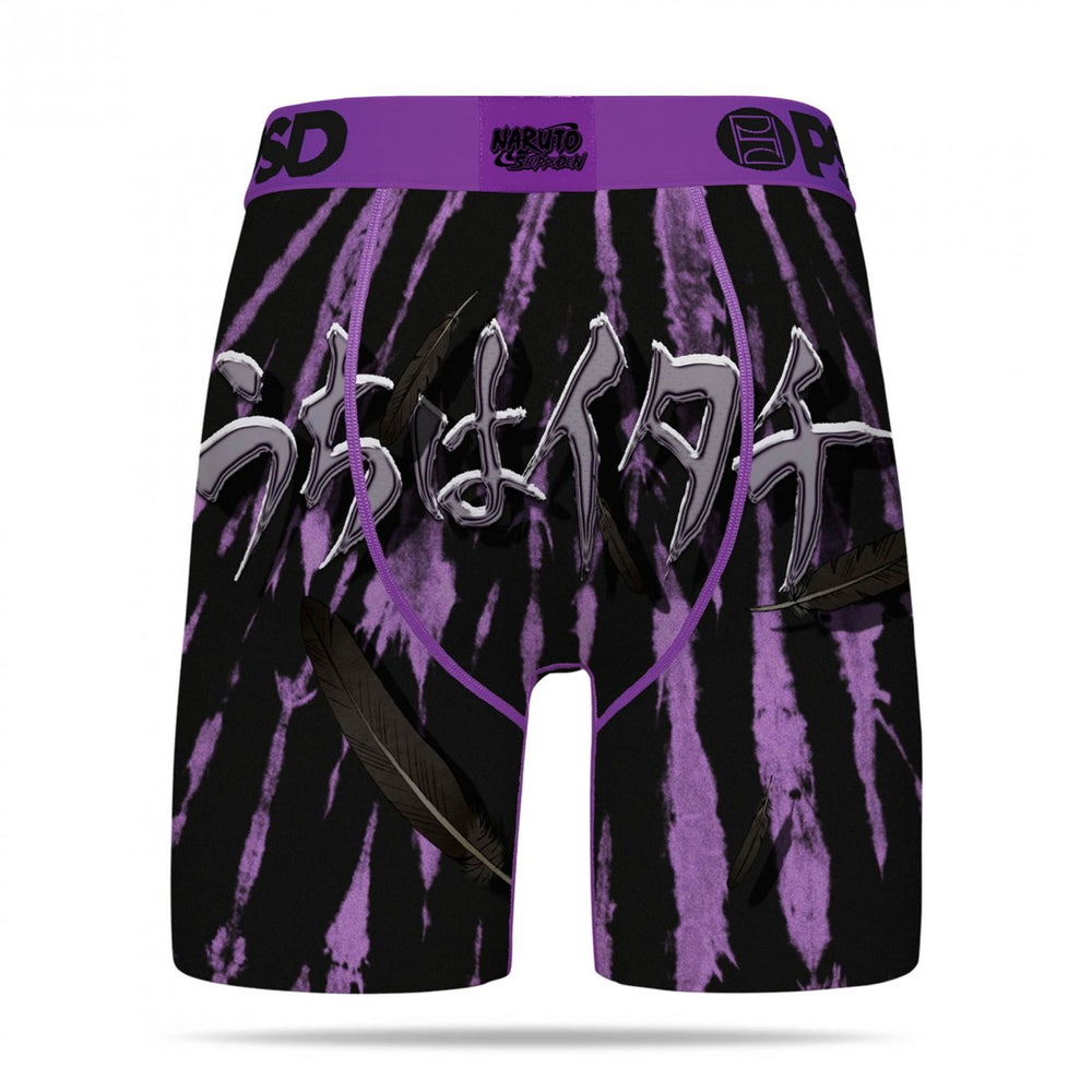 Naruto Shippuden Uchiha Itachi Hirigana Name Text Mens PSD Boxer Briefs Image 2