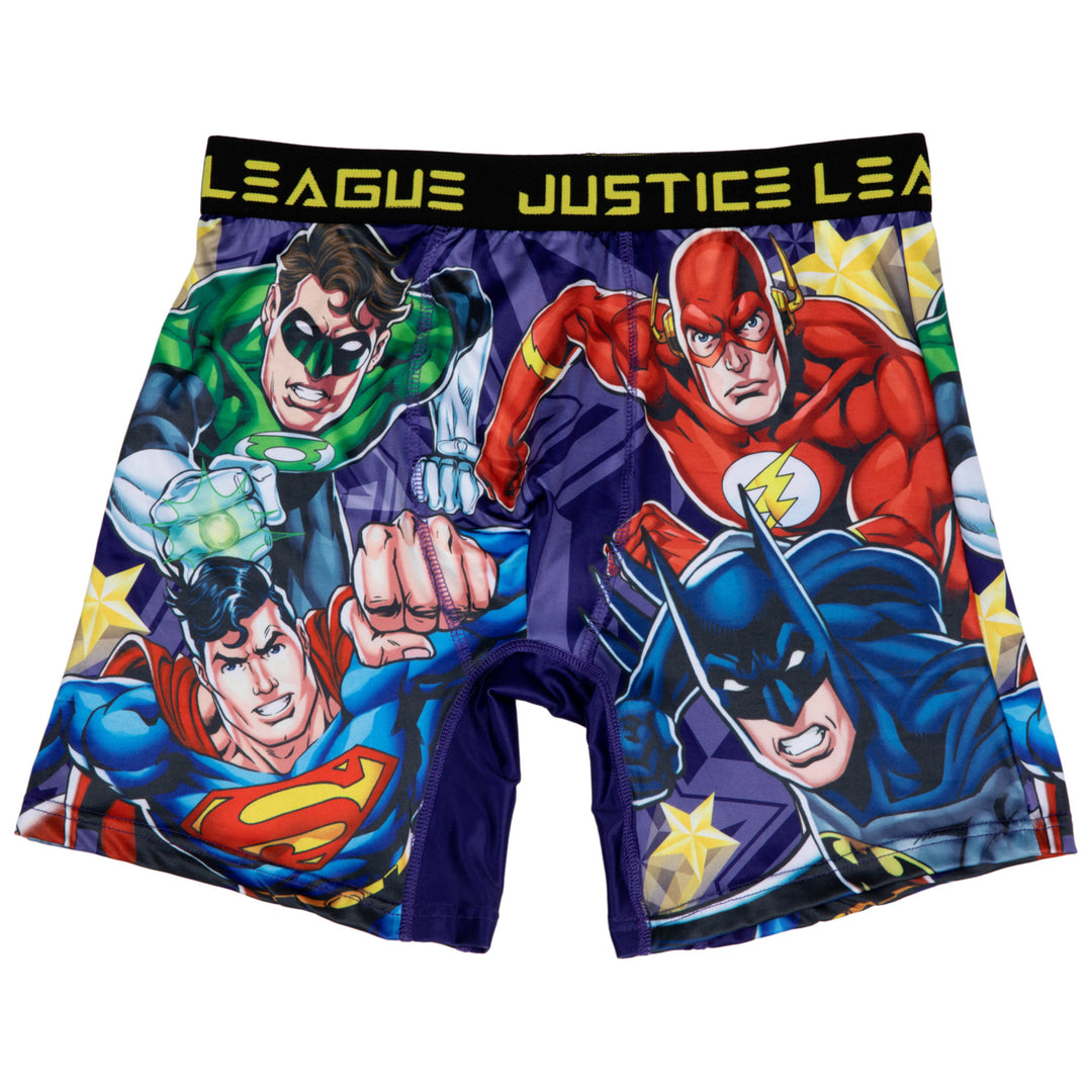 DC Comics Justice League Super-Heroes Boxer Briefs Image 3