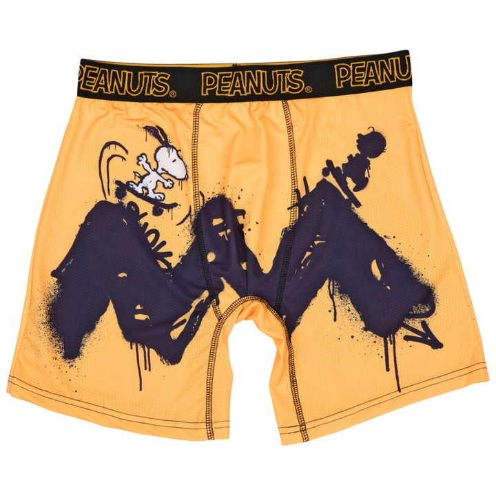 Peanuts Classic Charlie Brown Stripe in Graffiti Boxer Briefs Image 3