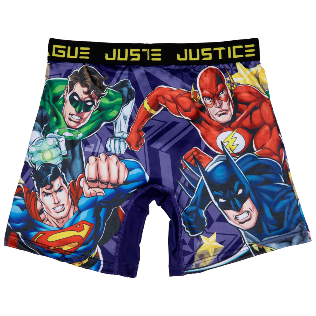 DC Comics Justice League Super-Heroes Boxer Briefs Image 4