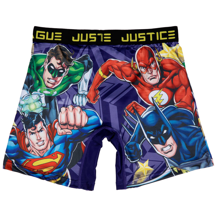 DC Comics Justice League Super-Heroes Boxer Briefs Image 4