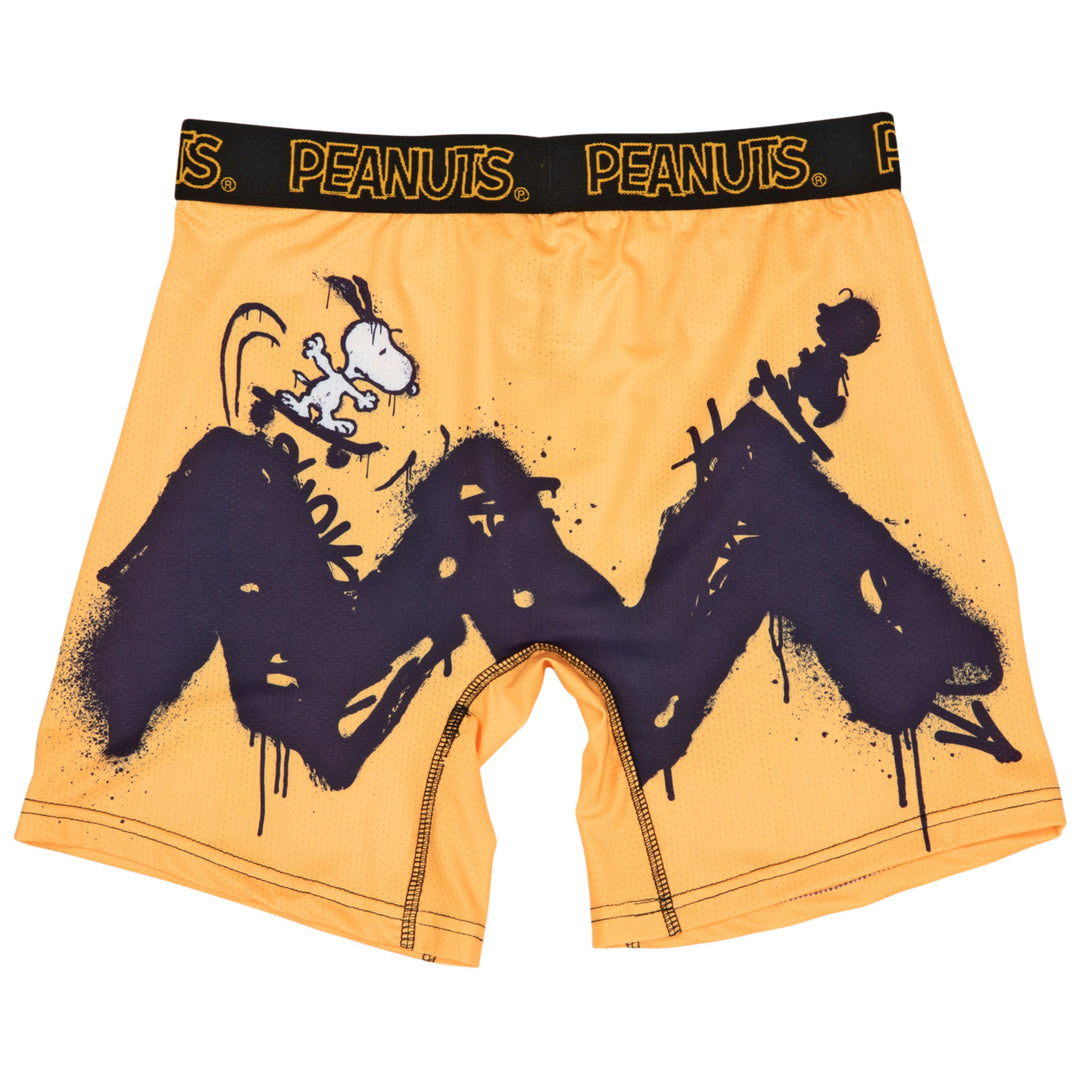 Peanuts Classic Charlie Brown Stripe in Graffiti Boxer Briefs Image 4