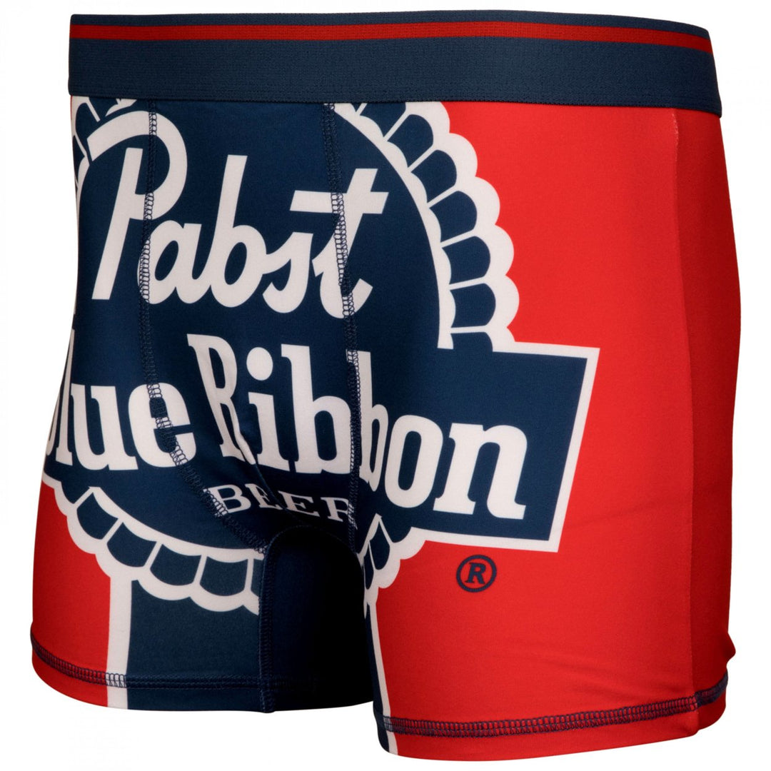 Pabst Blue Ribbon Oversized Logo Boxer Briefs Image 3