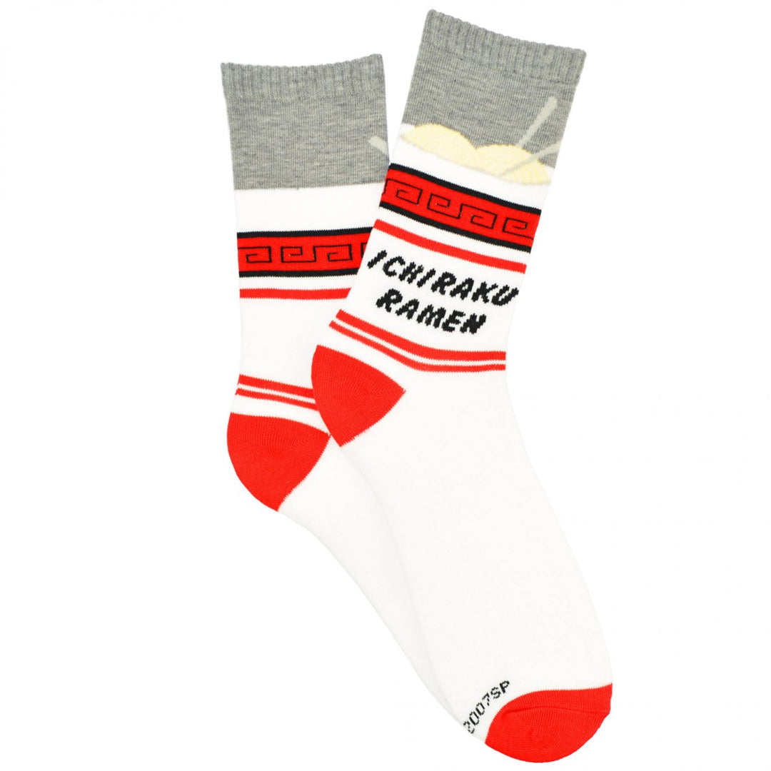 Naruto Shippuden Ichiraku Ramen Bowl Crew Socks Image 1