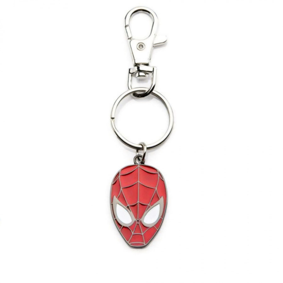 Marvel Comics Spider-Man Mask Keychain Image 1