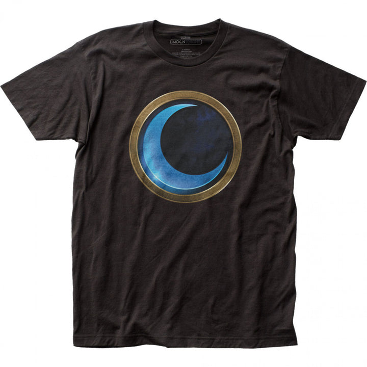 Marvel Studios Moon Knight Crescent Emblem T-Shirt Image 1