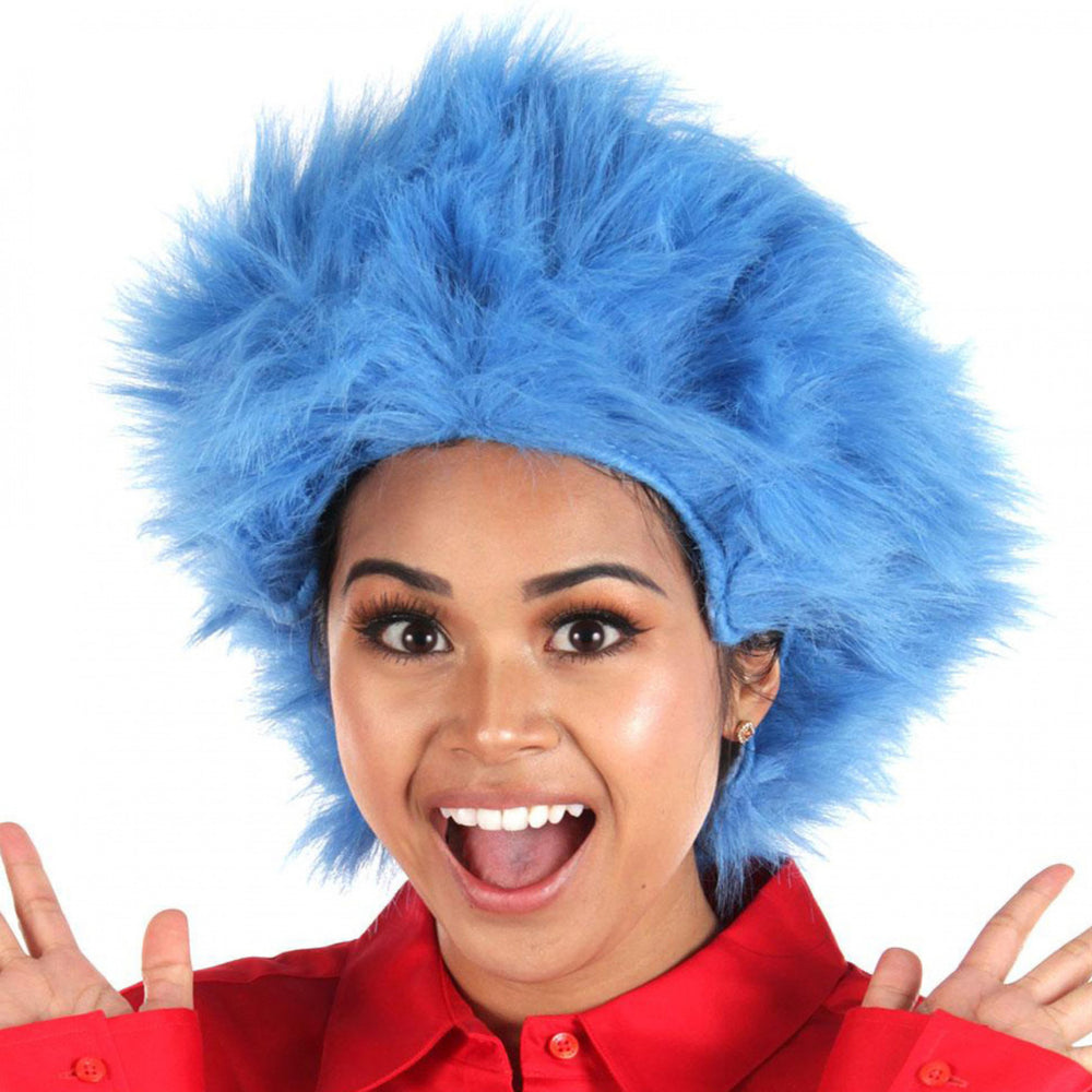 Dr. Seuss Thing 1 and Thing 2 Plush Wig Image 2