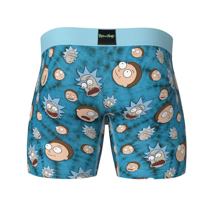 Rick and Morty Tie Dye Madness SWAG Boxer Briefs Image 4