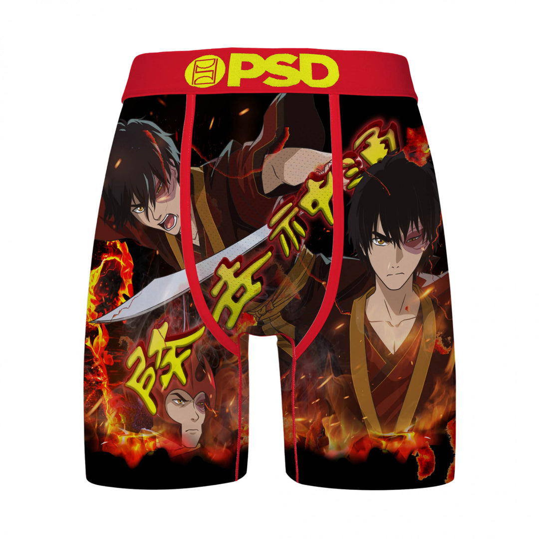 Avatar: The Last Airbender Zuko in Flames PSD Boxer Briefs Image 1