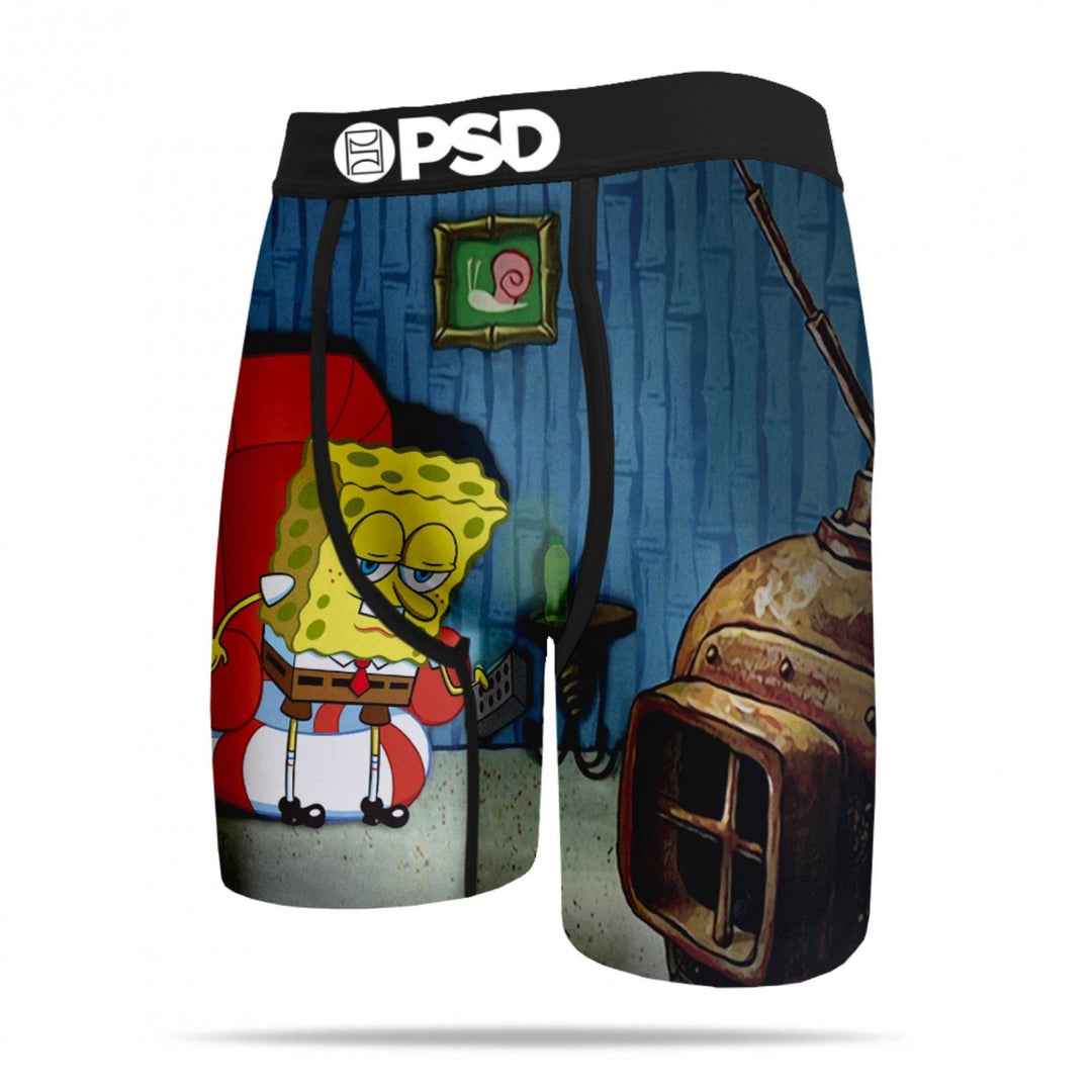 SpongeBob SquarePants Aight Imma Head Out Meme PSD Boxer Briefs Image 1