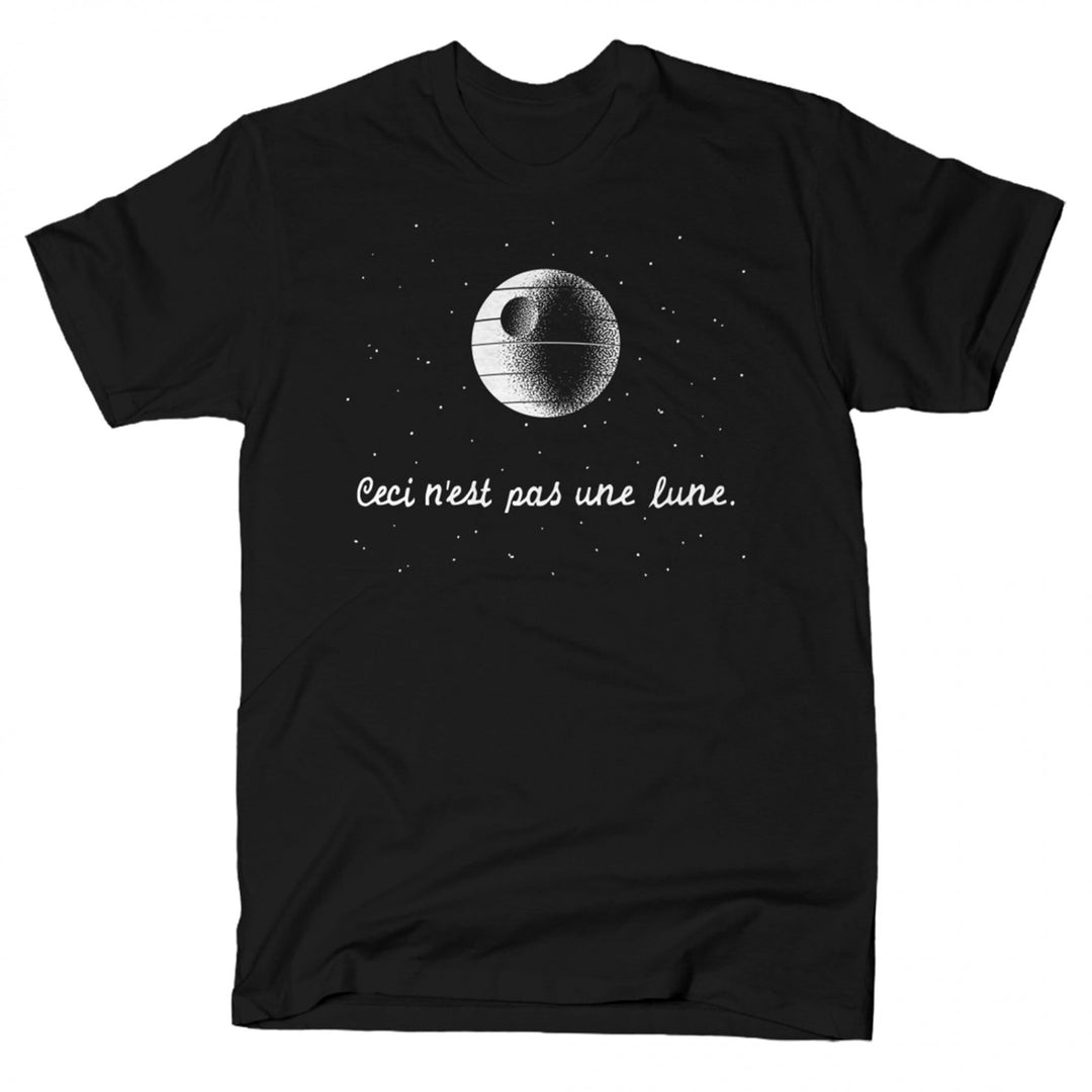 Star Wars This is Not a Moon T-Shirt Image 1