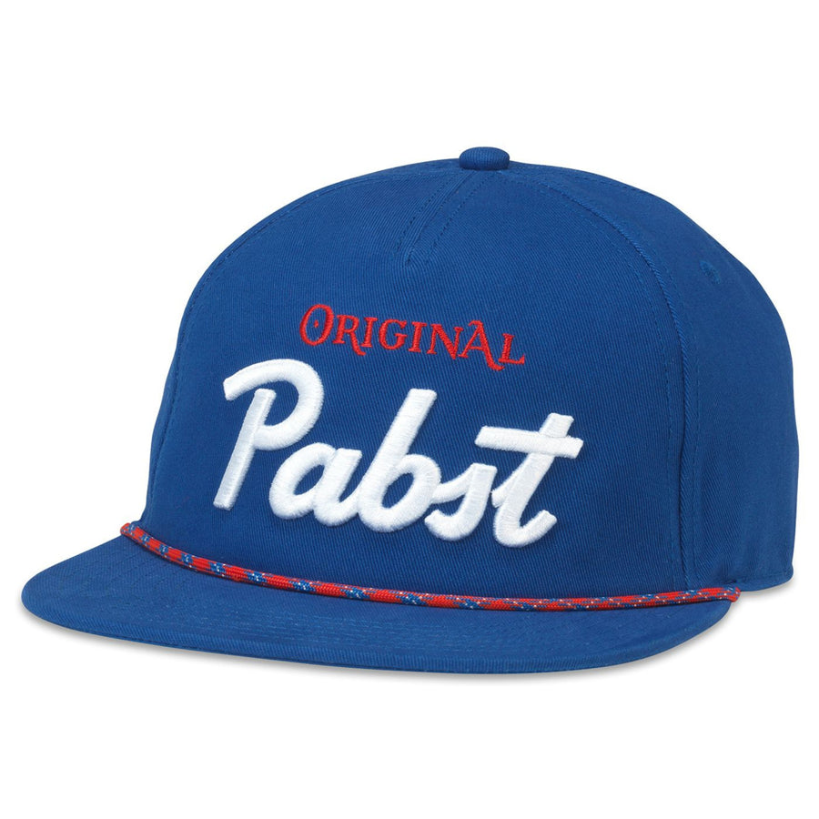 Pabst Blue Ribbon Original Flat Bill Adjustable Hat Image 1