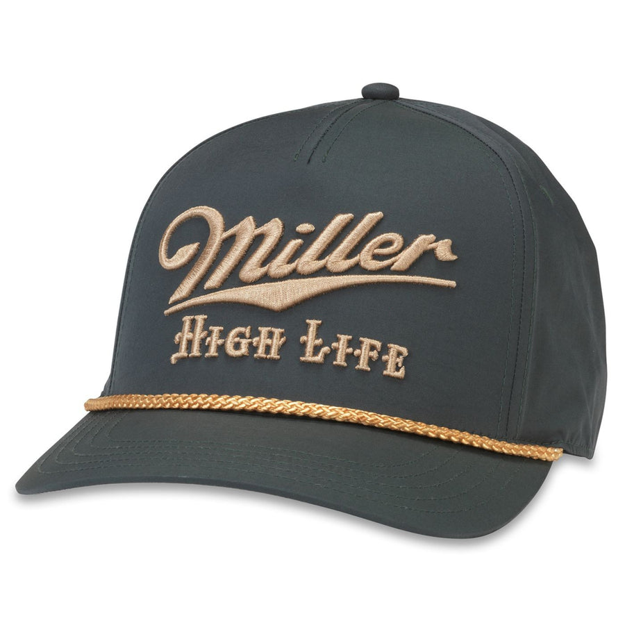 Miller High Life Embroidered Logo Traveler Adjustable Hat Image 1
