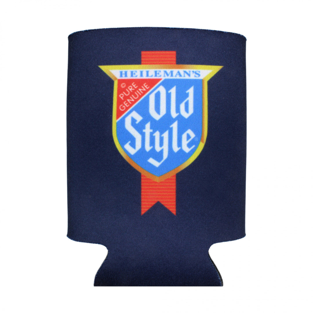 Old Style Crest 12oz Insulated Can Cooler Image 1