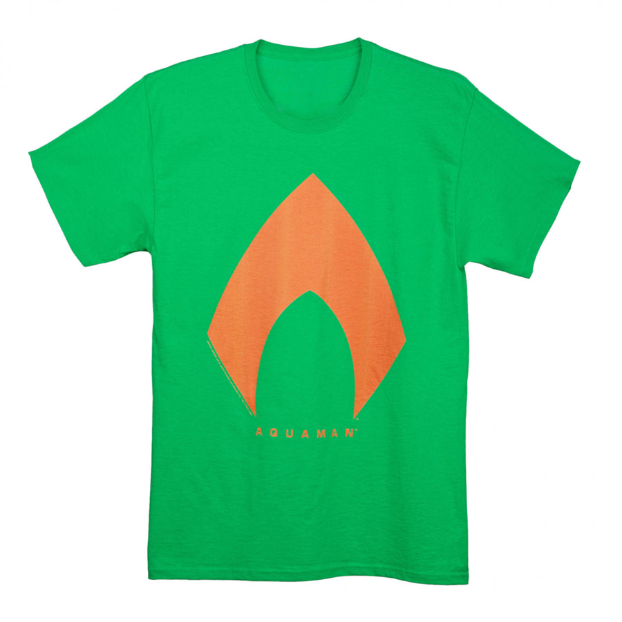 Aquaman Bold Logo T-Shirt Image 1