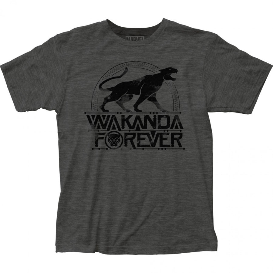 Black Panther Wakanda Forever Strength T-Shirt Image 1