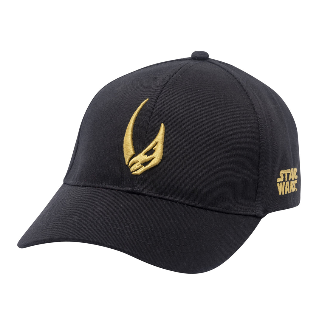 Star Wars The Mandalorian Mudhorn Sigil Embroidered Snapback Hat Image 1