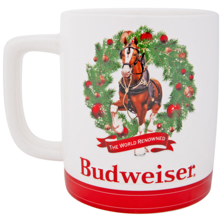 Budweiser Clydesdales The World-Renowned Holiday Stein Mug Image 2