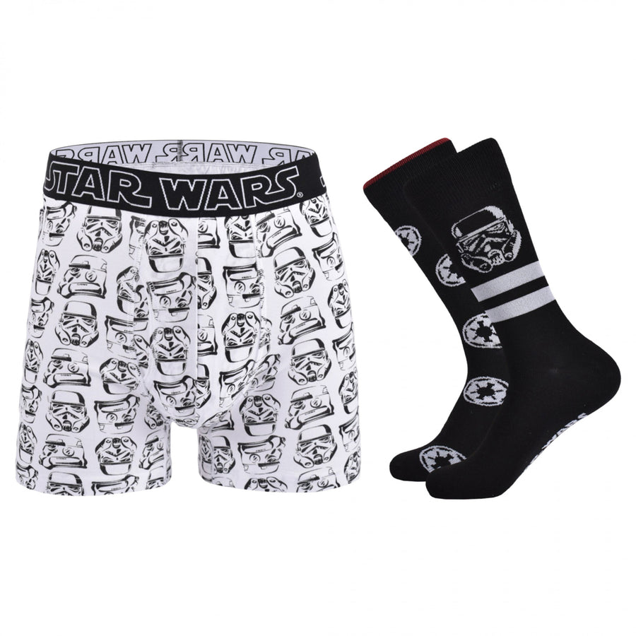 Star Wars Storm Troopers Underwear and Crew Socks Boxed Set Image 1