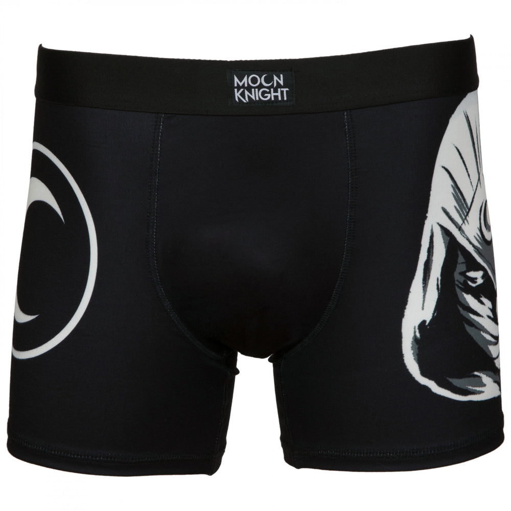 Marvel Moon Knight and Logo Mens Underwear Boxer Briefs Image 2
