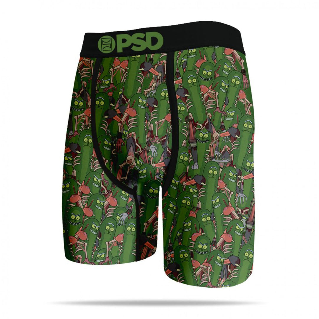 Rick and Morty Prickle Rick Collage PSD Boxer Briefs Image 1