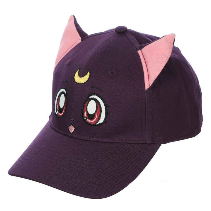 Sailor Moon Luna Cosplay Cap with Ears Image 1