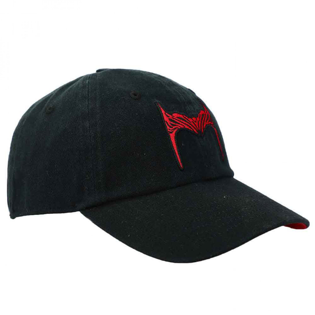 Scarlet Witch Headpiece Embroidered Adjustable Cap Image 3