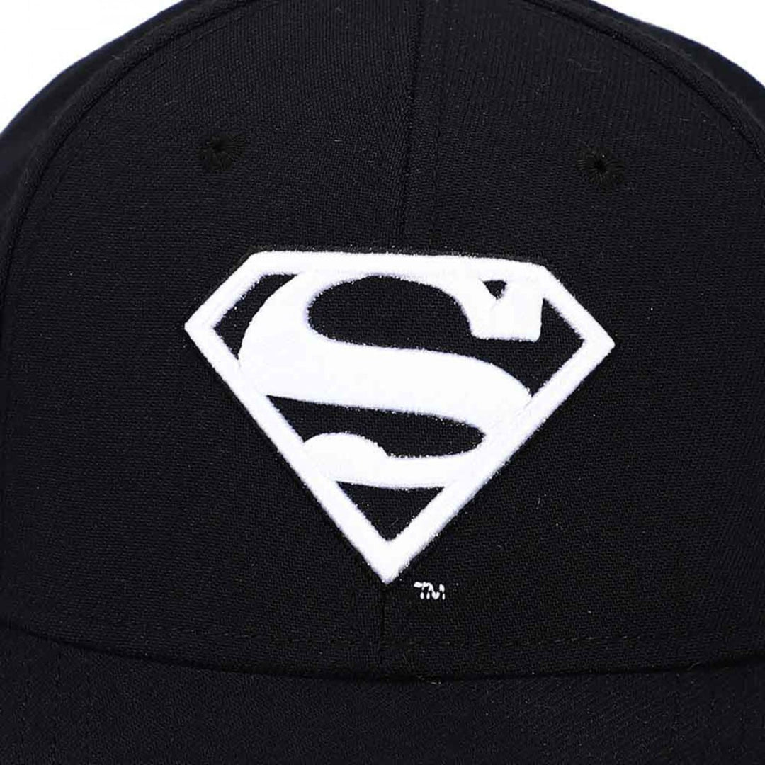 Superman Elite Flex Pre-Curved Embroidered Adjustable Snapback Hat Image 6