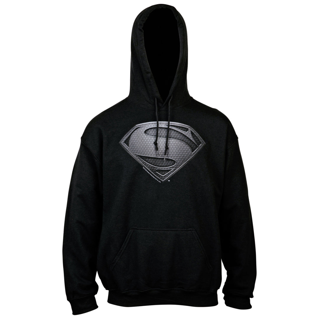 Superman Justice League Snyder Cut Black Symbol Hoodie Image 2