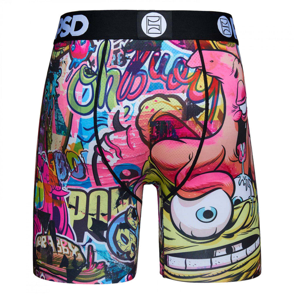 SpongeBob SquarePants Bikini Bottom Vibes PSD Boxer Briefs Image 2