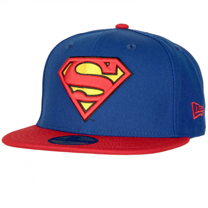 Superman Classic Emblem Era 59Fifty Fitted Hat Image 1