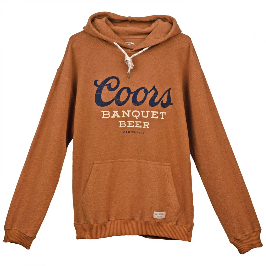 Coors Banquet Beer Distressed Logo Hoodie Image 4