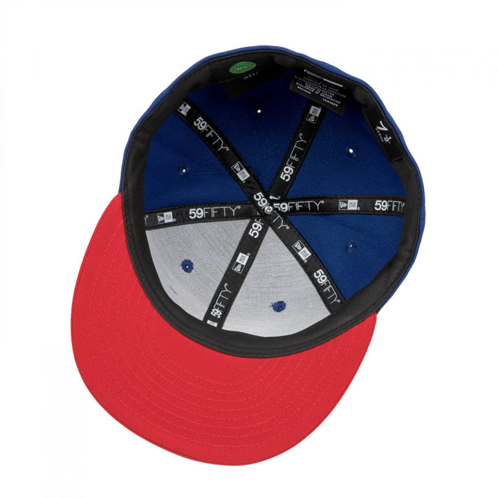 Superman Classic Emblem Era 59Fifty Fitted Hat Image 4