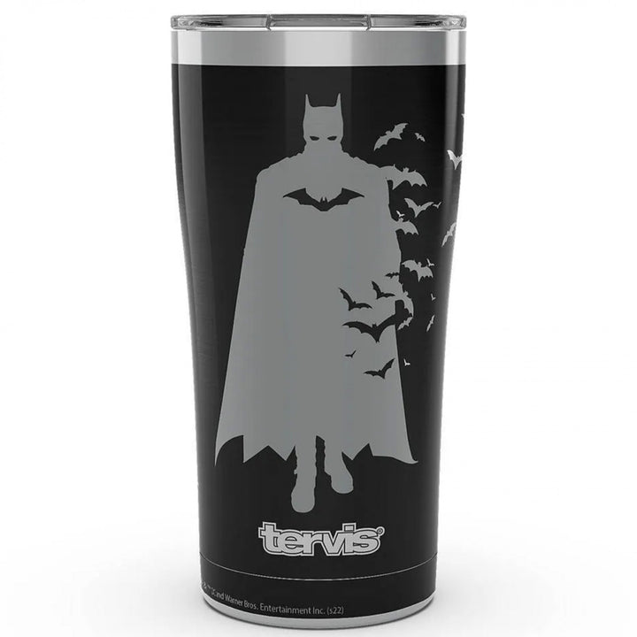 The Batman 20 oz Stainless Steel Tervis Tumbler With Lid Image 1