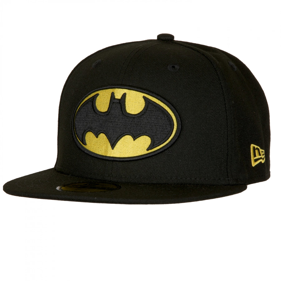 Batman Classic Logo Era 59Fifty Fitted Hat Image 1