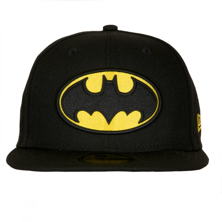 Batman Classic Logo Era 59Fifty Fitted Hat Image 2