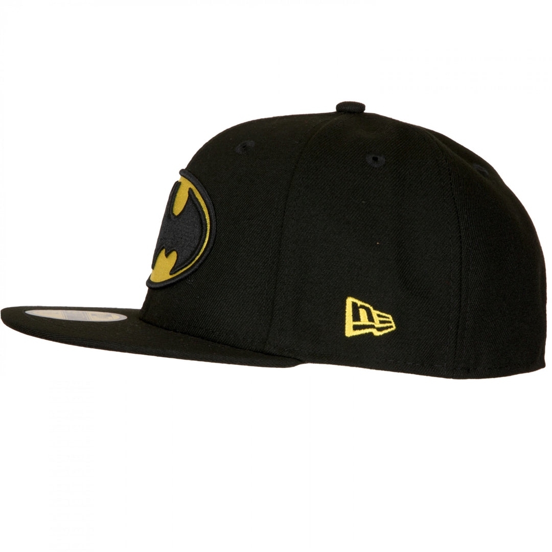 Batman Classic Logo Era 59Fifty Fitted Hat Image 3