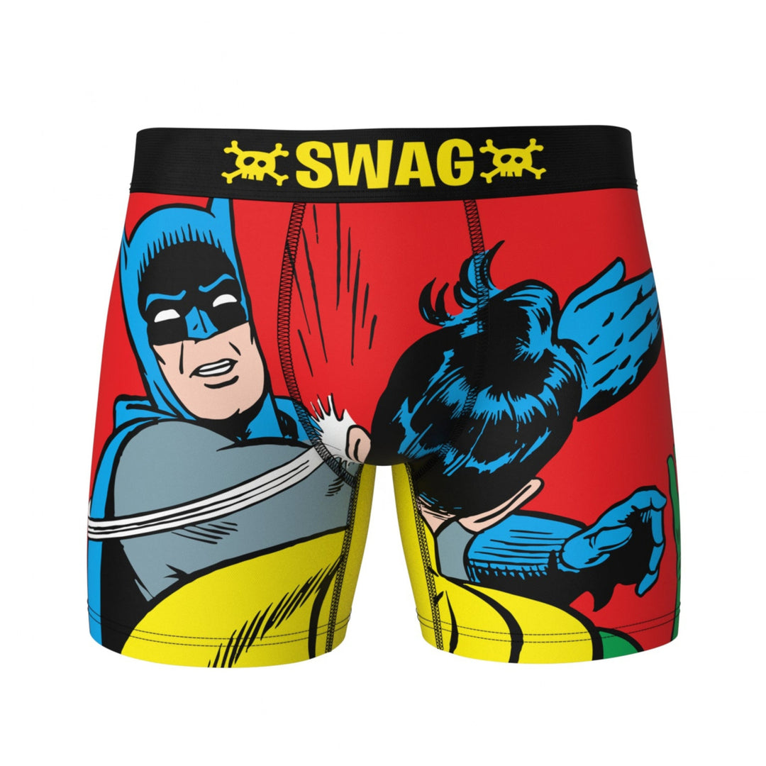 Batman Slapping Robin Meme Swag Boxer Briefs Image 1