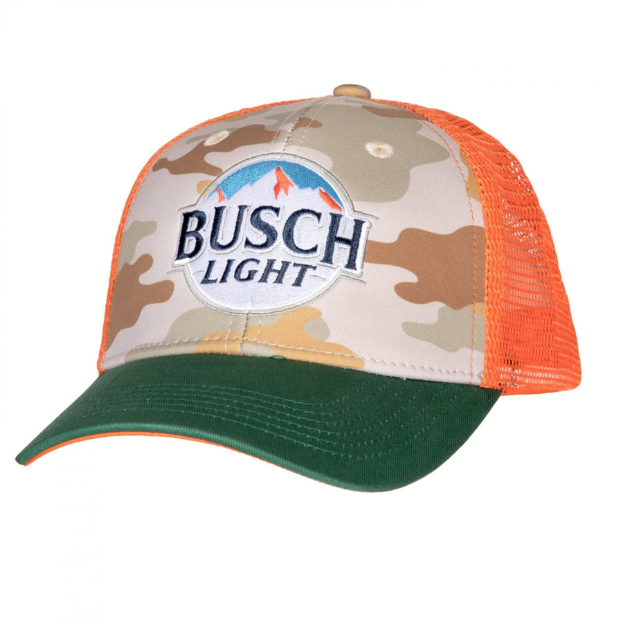 Busch Light Camo Snapback Cap Image 1