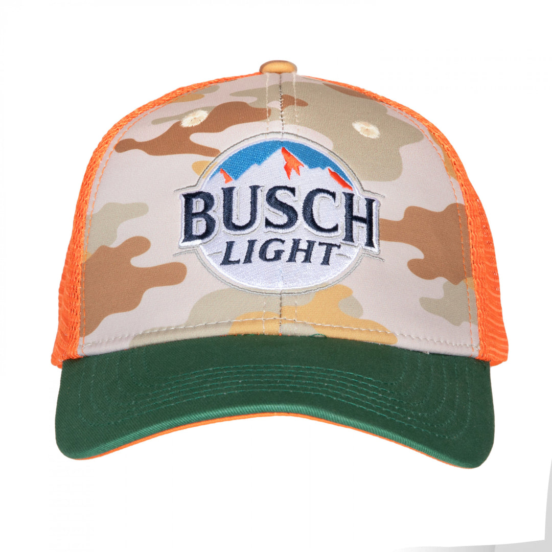 Busch Light Camo Snapback Cap Image 2