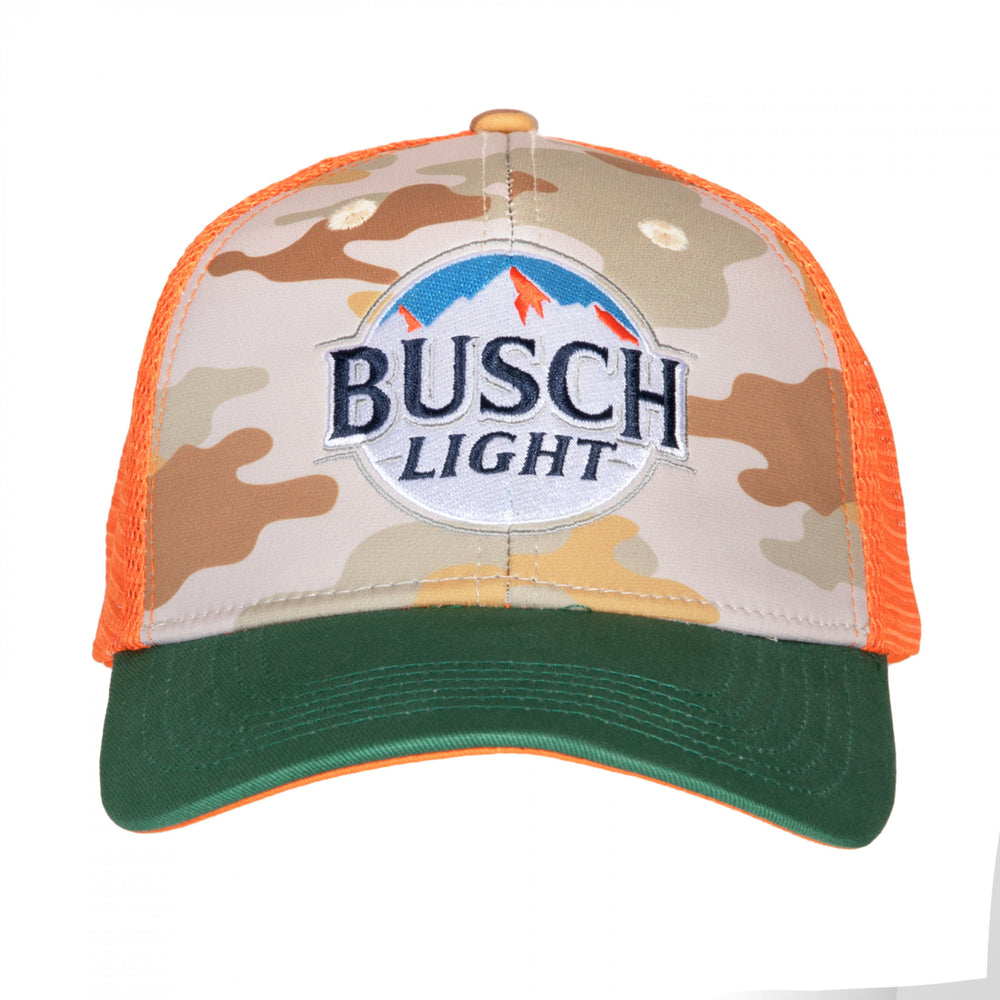 Busch Light Camo Snapback Cap Image 2