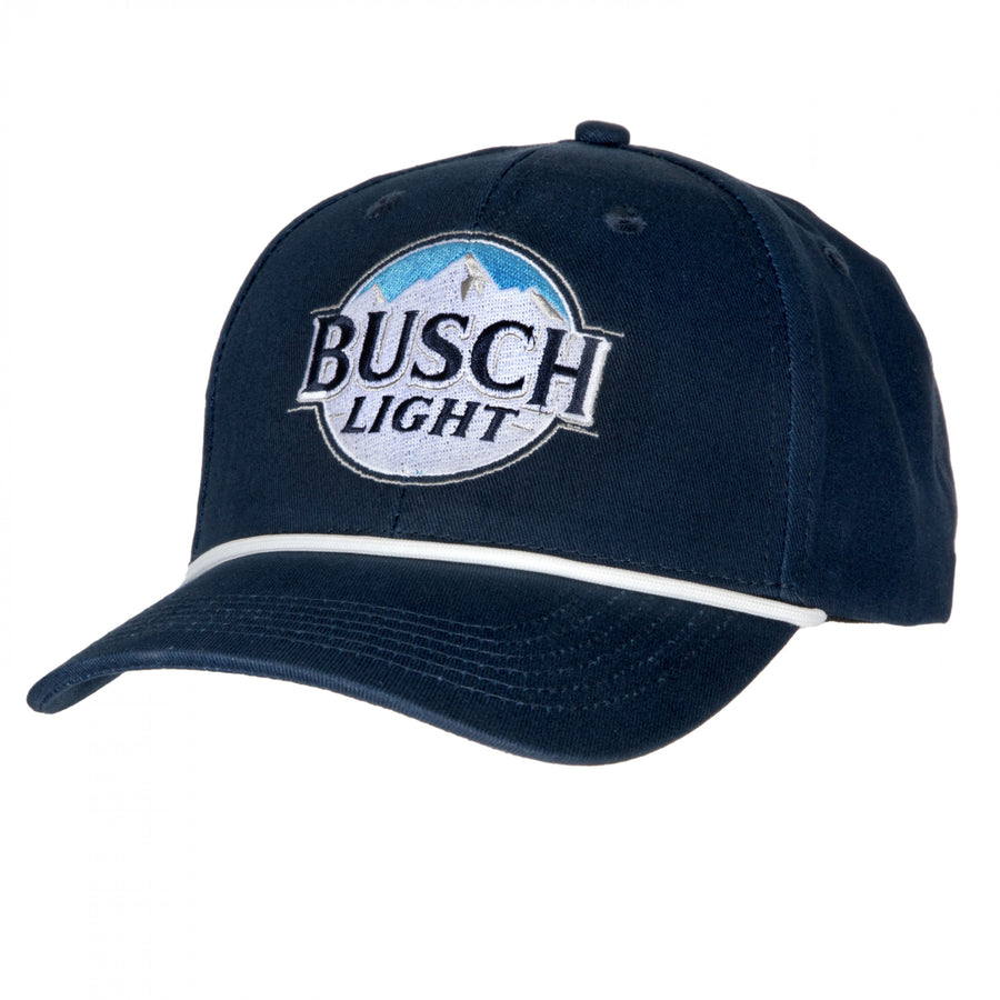 Busch Light Navy Rope Snapback Cap Image 1
