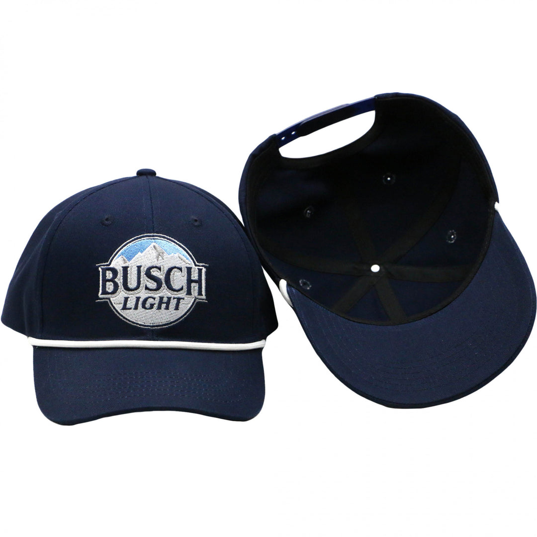 Busch Light Navy Rope Snapback Cap Image 4
